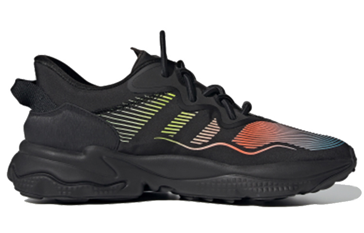 Кроссовки adidas Ozweego (черный) — Чёрный — фото 2