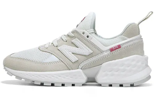 New Balance 574 White Pink Tab Women's