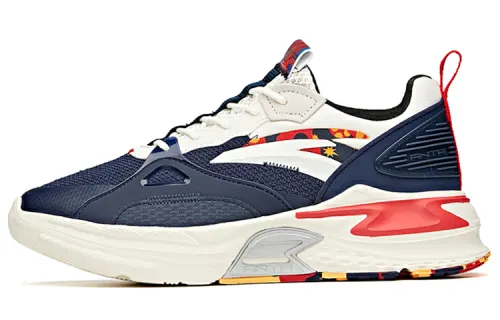Anta Textile, Synthetic Leather, TPU Cushioning Slip Resistant Abrasion Resistant Breathable Low top Casual Shoes Men's