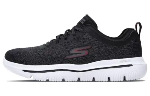 Skechers Go Walk Evolution Ultra Casual Shoes Men's Low Top Black/Red