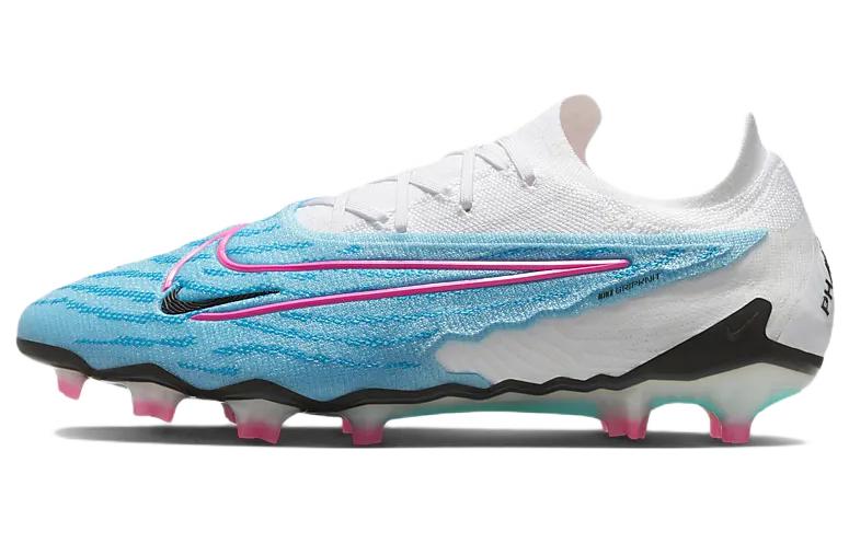 Футбольные бутсы Nike Nike FG (сине-бело-черно-розовые)