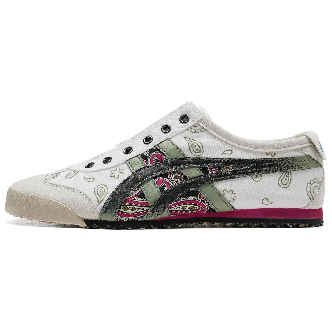 Onitsuka Tiger MEXICO 66 Canvas, Textile, Synthetic Leather Slip Resistant, Abrasion Resistant, Lightweight Low top