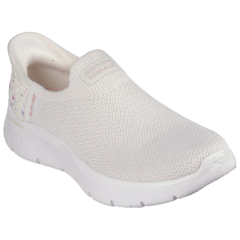 Skechers Go Walk Fle Abrasion Resistant Low top Casual Shoes Women’s Ecru