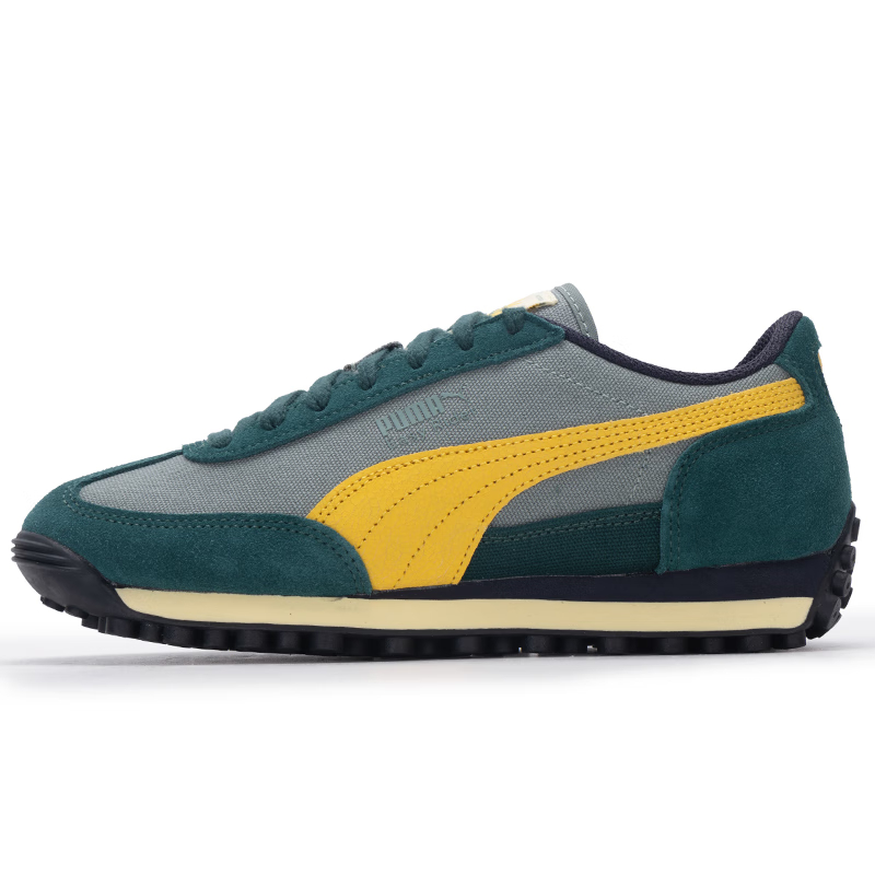 PUMA Easy Rider Low top Casual Shoes Unisex Gray Green
