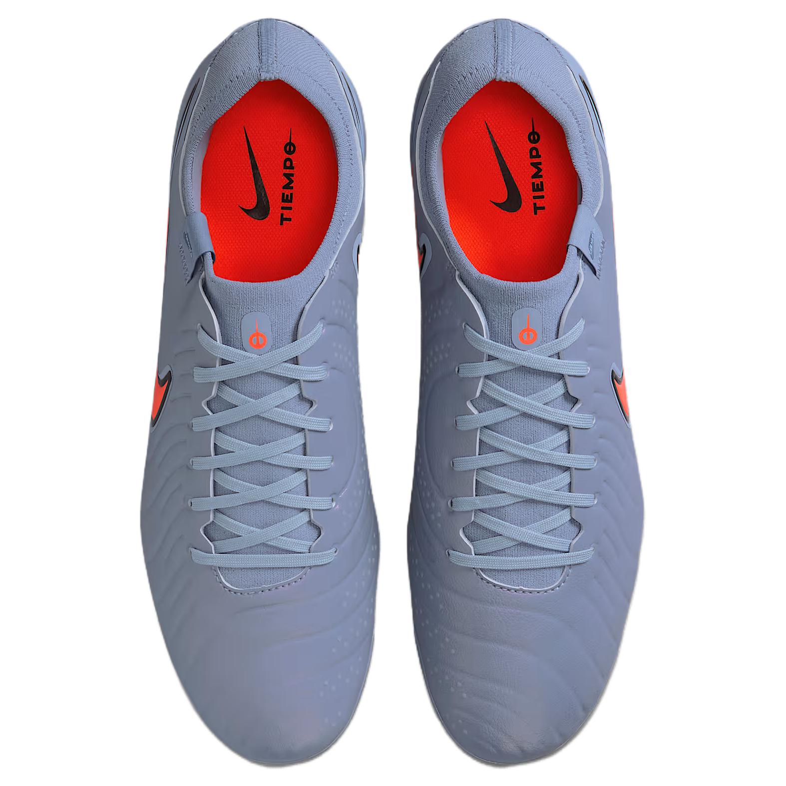 Nike Tiempo Legend 10 Pro Classic And Versatile Soccer Shoes Unisex Blue Eclipse Black