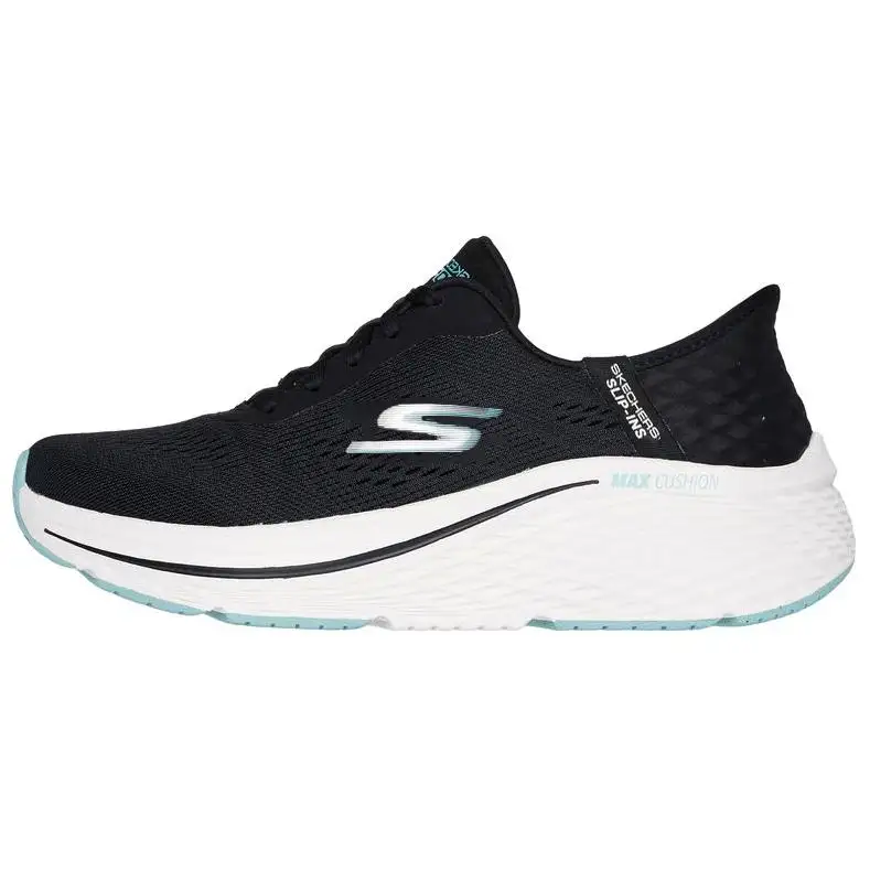 Skechers MAX CUSHIONING ELITE Low top Casual Shoes Women's Black