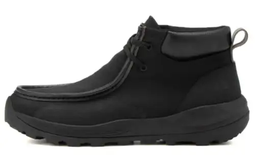 THE NORTH FACE Slip Resistant Waterproof Non Slip And Waterproof High top Casual Shoes Unisex Black