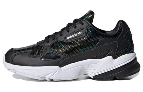 Adidas W Falcon 'Core Black Cloud White Mystery Ruby' Women's