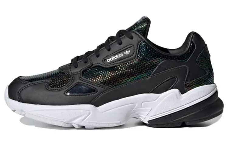 Adidas W Falcon 'Core Black Cloud White Mystery Ruby' Women's