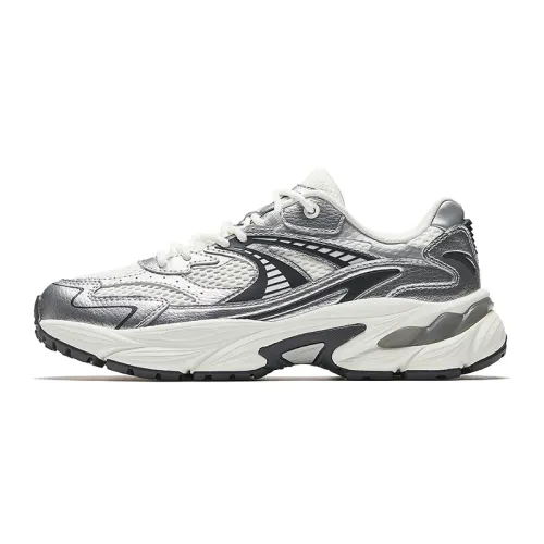 Anta AT802 Low top Casual Shoes Women's Silver White