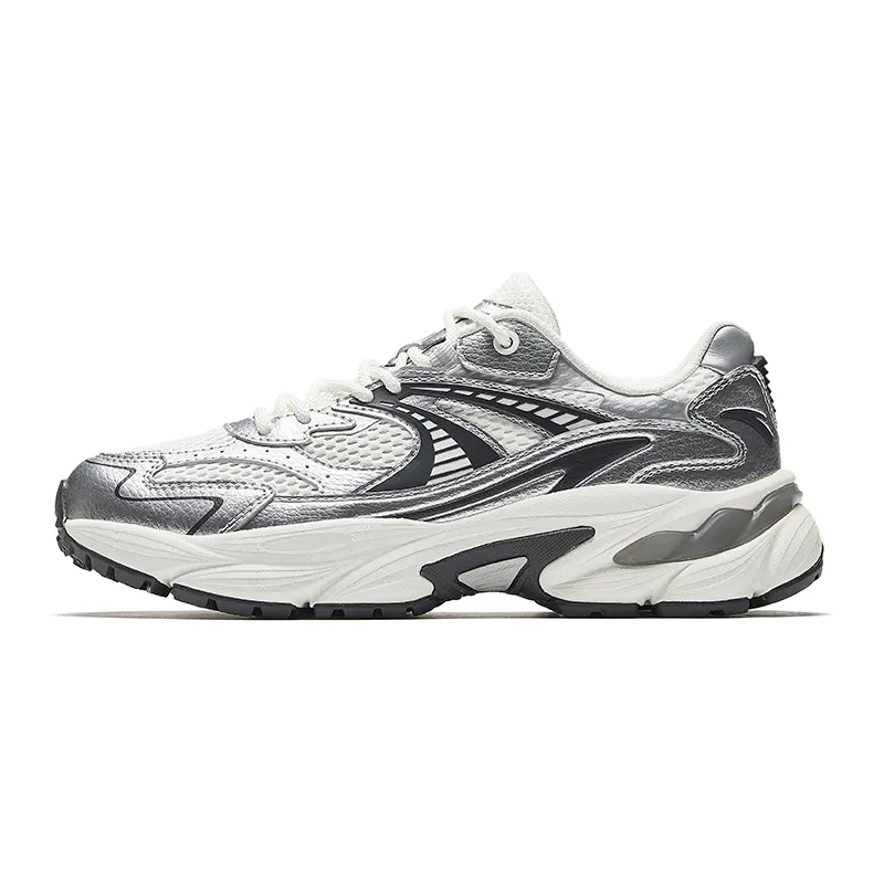 Anta AT802 Low top Casual Shoes Women's Silver White