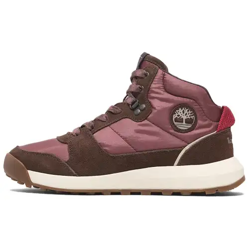 Timberland Wear resistant And Waterproof Mid top Casual Shoes Women's Red