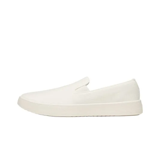Allbirds Wool Cruiser Slip On Lightweight Low top Casual Shoes Men's Natural White
