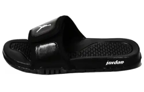 Air Jordan Hydro 2 Slide 'Black Metallic Silver'