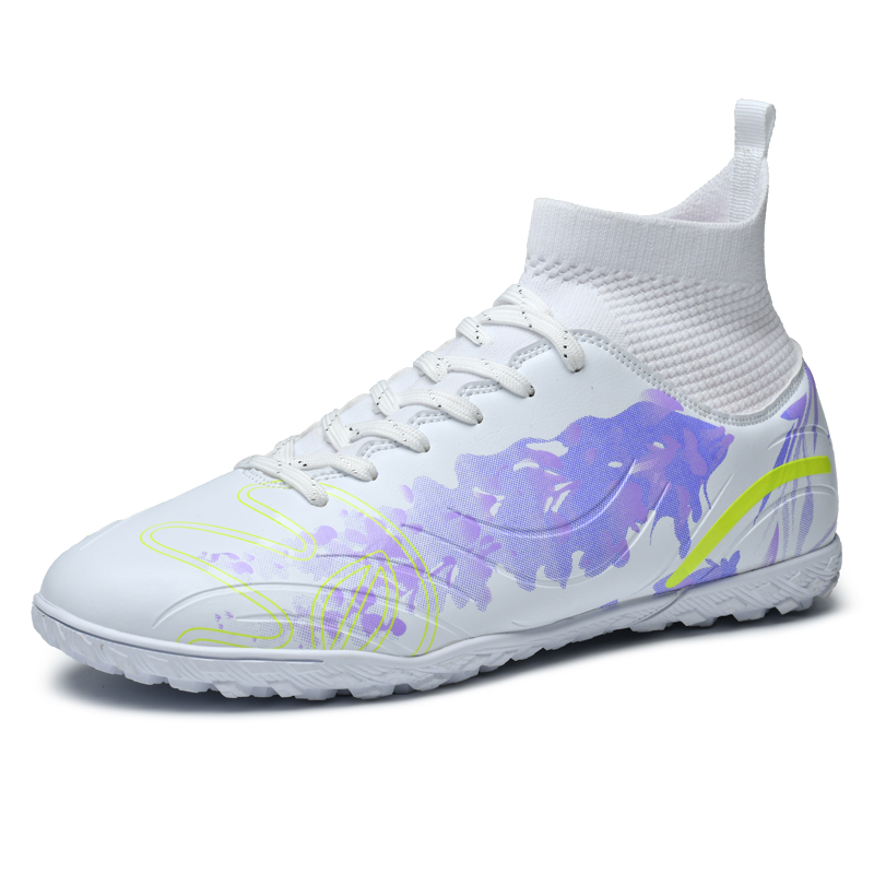 WEJIESS TF Turf Artificial Turf Slip Resistant Abrasion Resistant Slip Resistant Abrasion Resistant Soccer Shoes Unisex