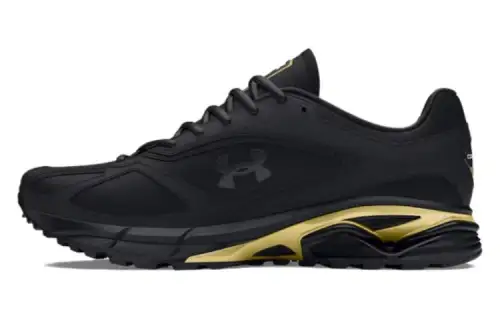 Under Armour Unisex UA Apparition Low top Casual Shoes Unisex Black Gold