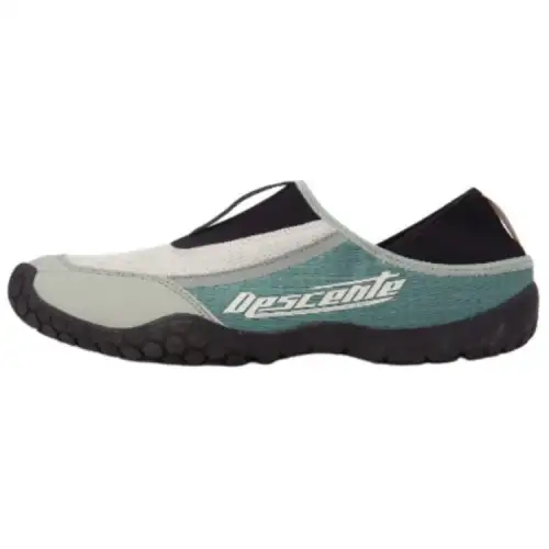 DESCENTE Slip Resistant Quick Dry Slip Resistant Quick Dry Low top Casual Shoes Unisex Gray Green