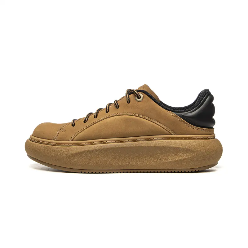 Li Ning Yun You C4D Slip Resistant Abrasion Resistant Low top Casual Shoes Women's Brown