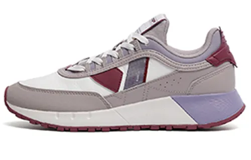 Xtep Xiangyin No Change Trendy Retro Sports Shoes Women's Gray White Purple
