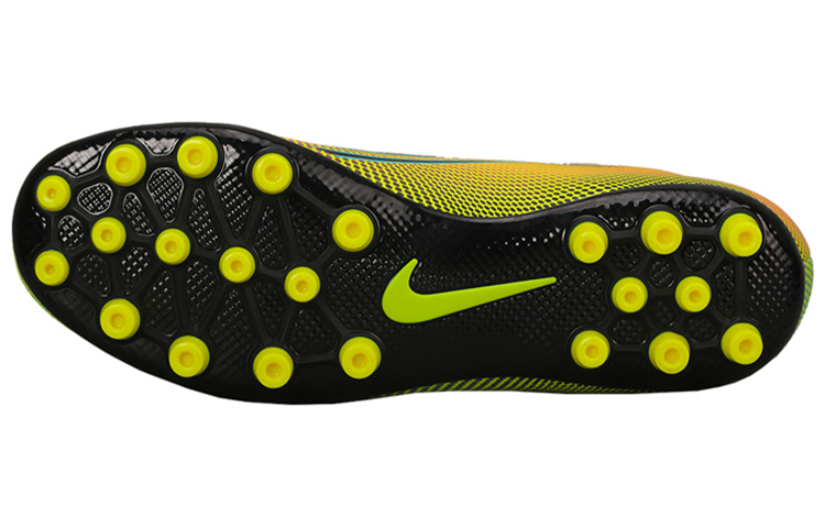Мужские бутсы Nike Mercurial Vapor 13 Academy MDS AG (желтые) — 毒柠檬黄/极光/黑 — фото 5