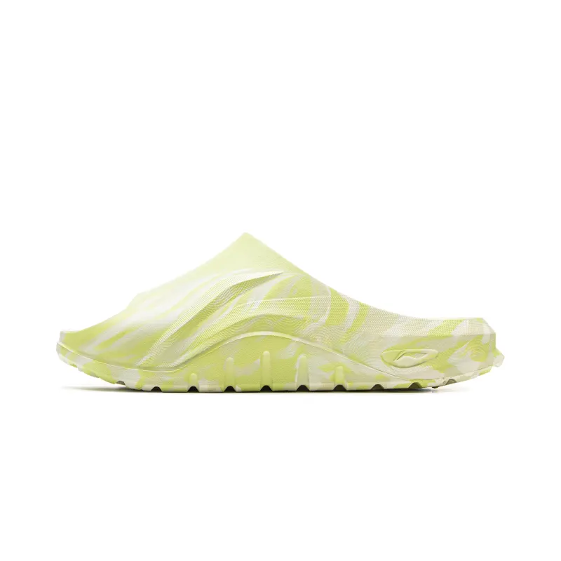Li Ning x YINGXIONGLIANMENGYONGCHIPAIDUI Soft Clap Slide Slippers Unisex Green