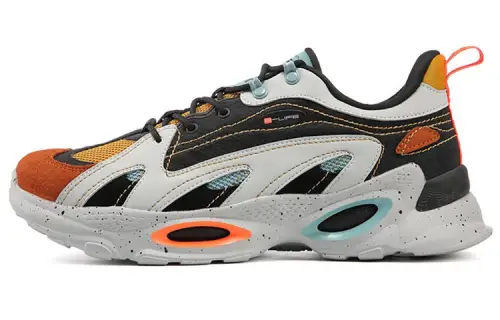 Peak 101 retro versatile trendy casual sneakers black and green