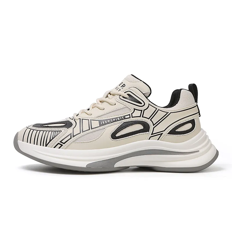 JEEP SPIRIT Low top Casual Shoes Men's Polar White