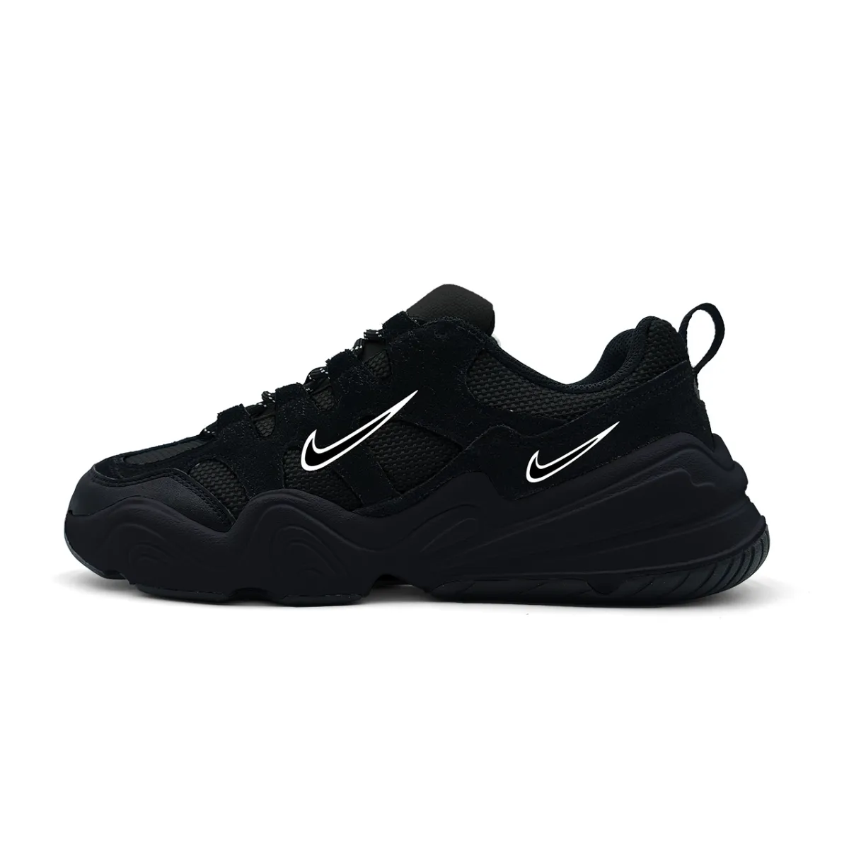 Nike Tech Hera Low top Casual Shoes Unisex Black White