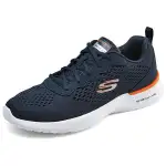Skechers Skech Air Dynamight Soft And Comfortable Low top Casual Shoes Men's Blue