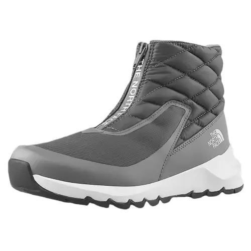 THE NORTH FACE Slip Resistant Abrasion Resistant High top Casual Shoes Women's Gray White
