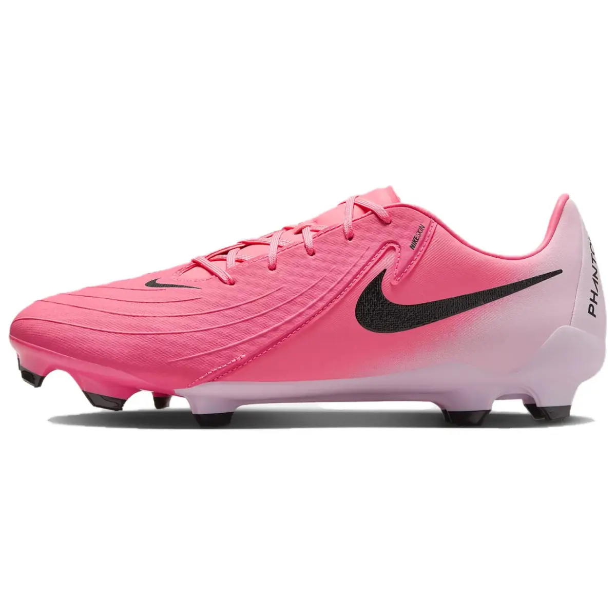 Nike Phantom GX 2 Academy Versatile MG Multi Ground Artificial Turf Pu Soccer Shoes Unisex Pink Black