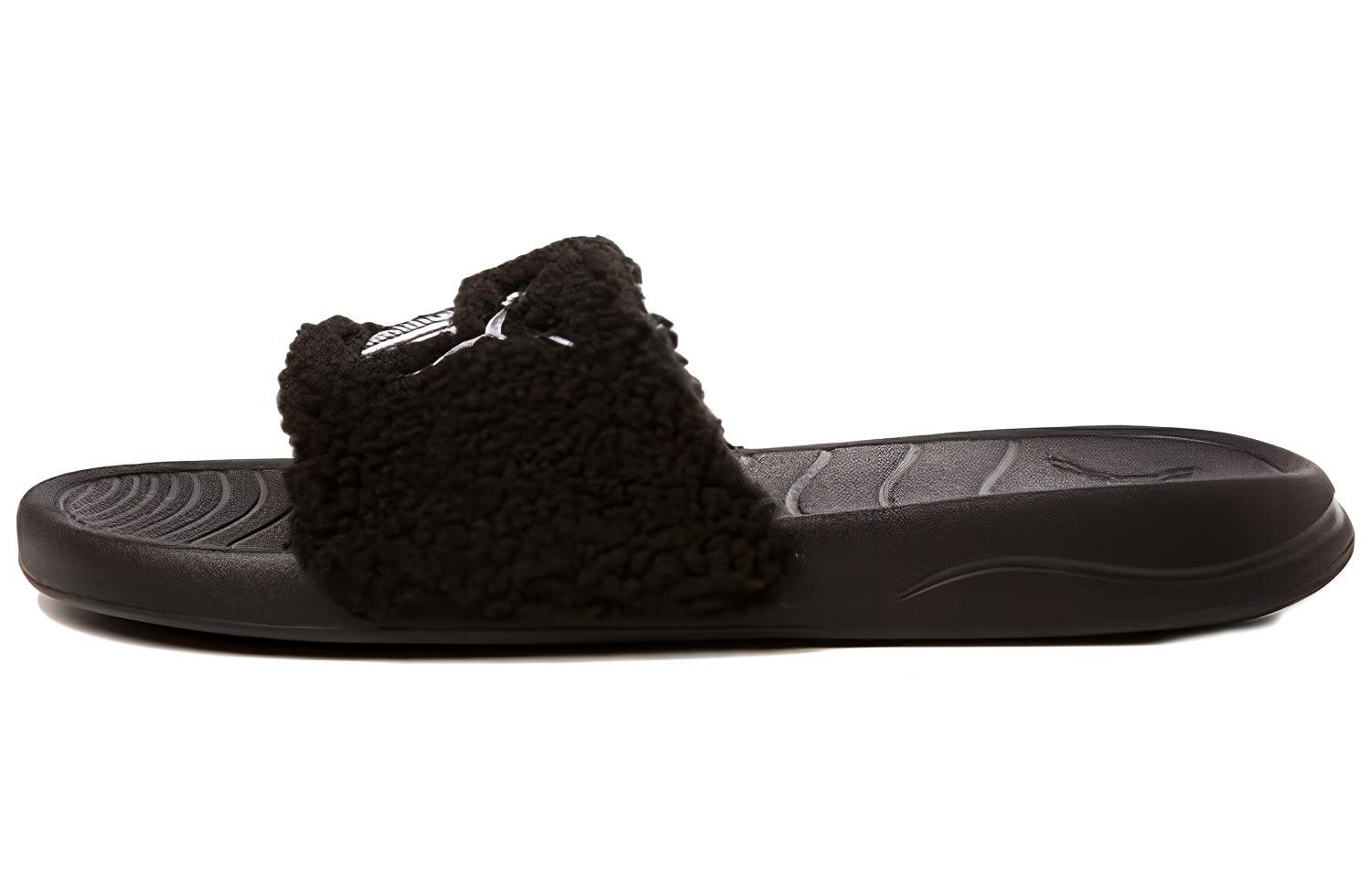 PUMA Popcat 20 Fleece Slippers Black