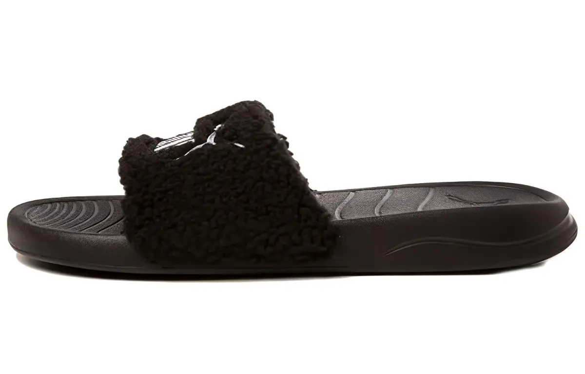 PUMA Popcat 20 Fleece Slippers Black