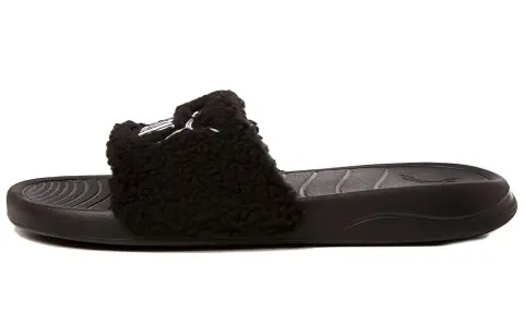 PUMA Popcat 20 Fleece Slippers Black