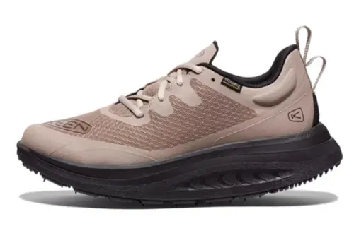Keen WK400 WP Slip Resistant Slip Resistant Low top Outdoor Shoes Women's Yellow Black