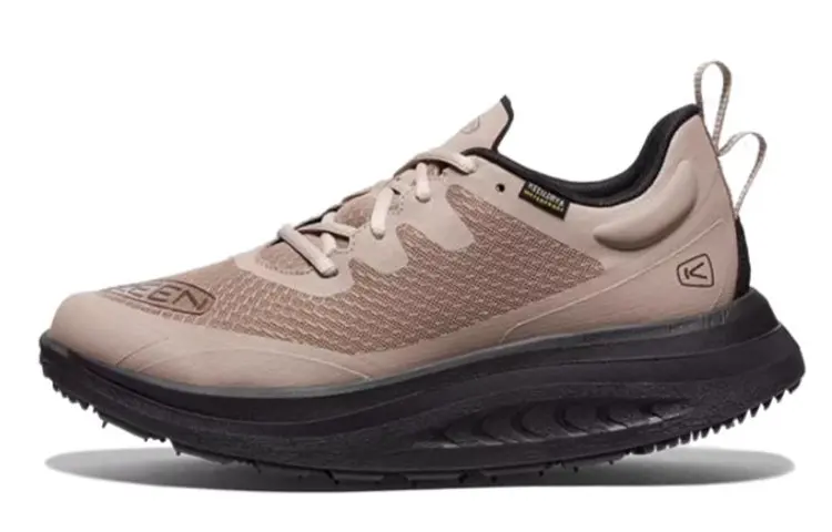 Keen WK400 WP Slip Resistant Slip Resistant Low top Outdoor Shoes Women's Yellow Black
