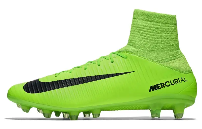 Nike MERCURIAL VELOCE 3 Comfortable AG Artificial Ground Textile, Leather Cushioning Slip Resistant Abrasion Resistant