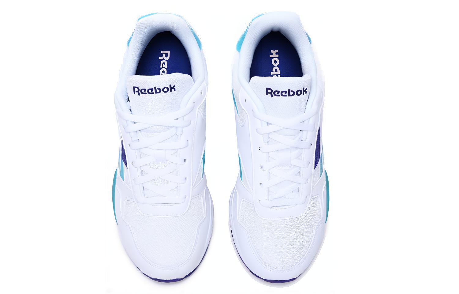Женские кроссовки Reebok Royal Bridge 2.0 (бело-голубые) — Белый / синий — фото 4