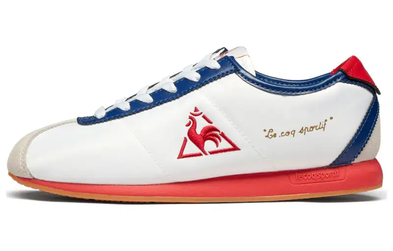 Le Coq Sportif Textile, Synthetic Leather, Leather Cushioning Abrasion Resistant Breathable Lightweight Low top