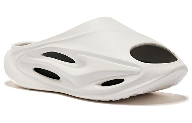 Erke Infinite Lite Slide Slippers Men's Ivory White Black