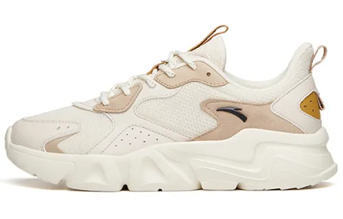Anta Life Collection Breathable And Lightweight Low top Sports Casual Shoes Men's White Umber