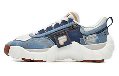 FILA FUSION BONE DX Vertebra Shoes BONE DX Textile, Synthetic Leather, Split Cow Leather Cushioning Support Low top