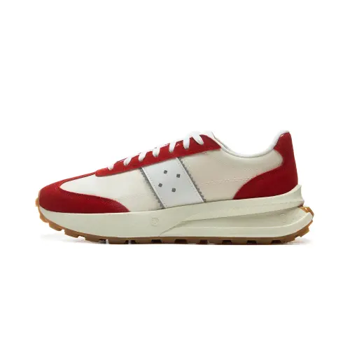 Li Ning Light Boat Slip Resistant Abrasion Resistant Slip Resistant Abrasion Resistant Mid top Casual Shoes Unisex