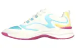 Skechers Ashley Park X Abrasion Resistant Breathable Low top Casual Shoes Women's White Blue