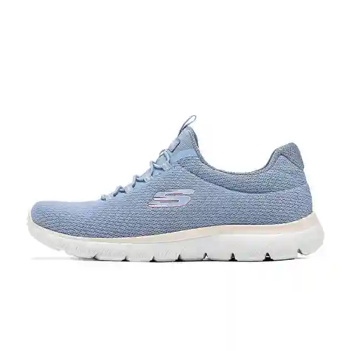 Skechers Low top Casual Shoes Women's Light Blue