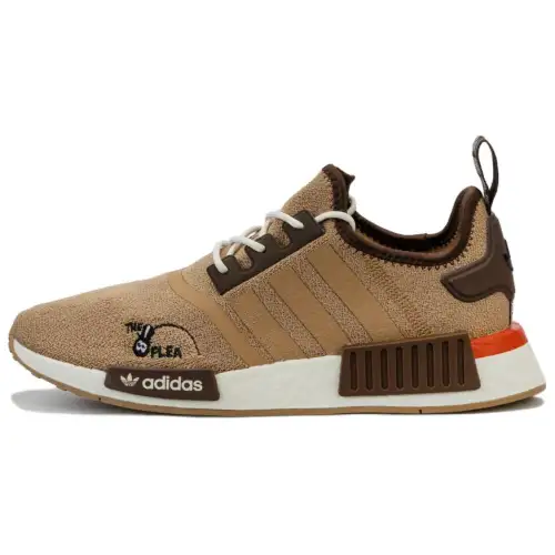 Adidas Originals NMD_R1 Slip Resistant Low top Casual Shoes Men's Brown