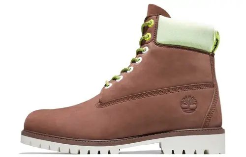 Timberland Hi Vis Heritage 6 Inch Waterproof Boot 'Dark Purple'