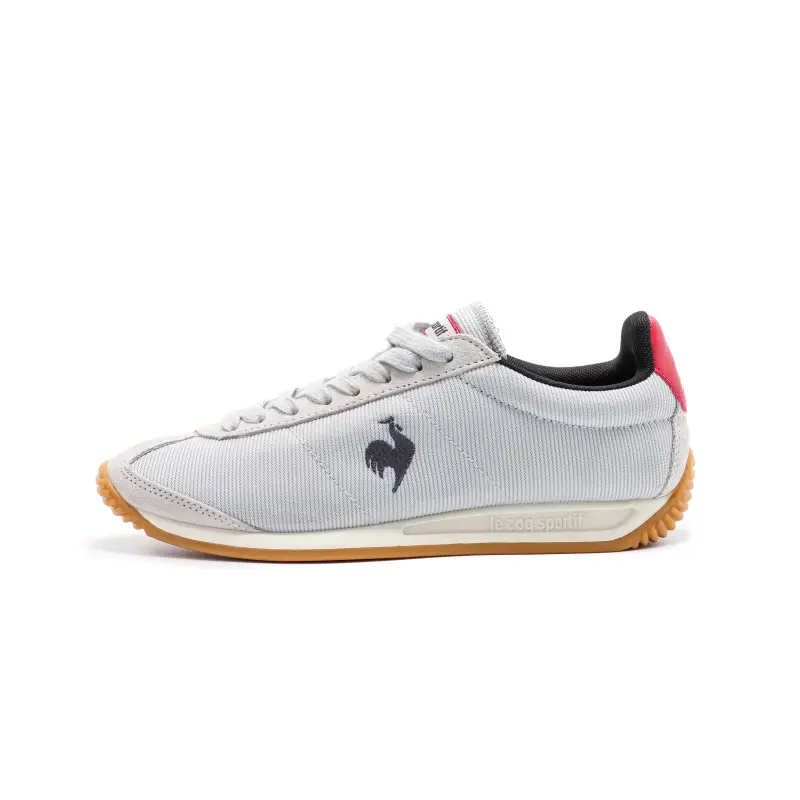 Le Coq Sportif Low top Casual Shoes Unisex Gray Red
