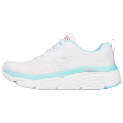Skechers MAX CUSHIONING ELITE Low top Casual Shoes Women's White