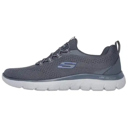 Skechers Summits Low top Casual Shoes Men's Charcoal Gray